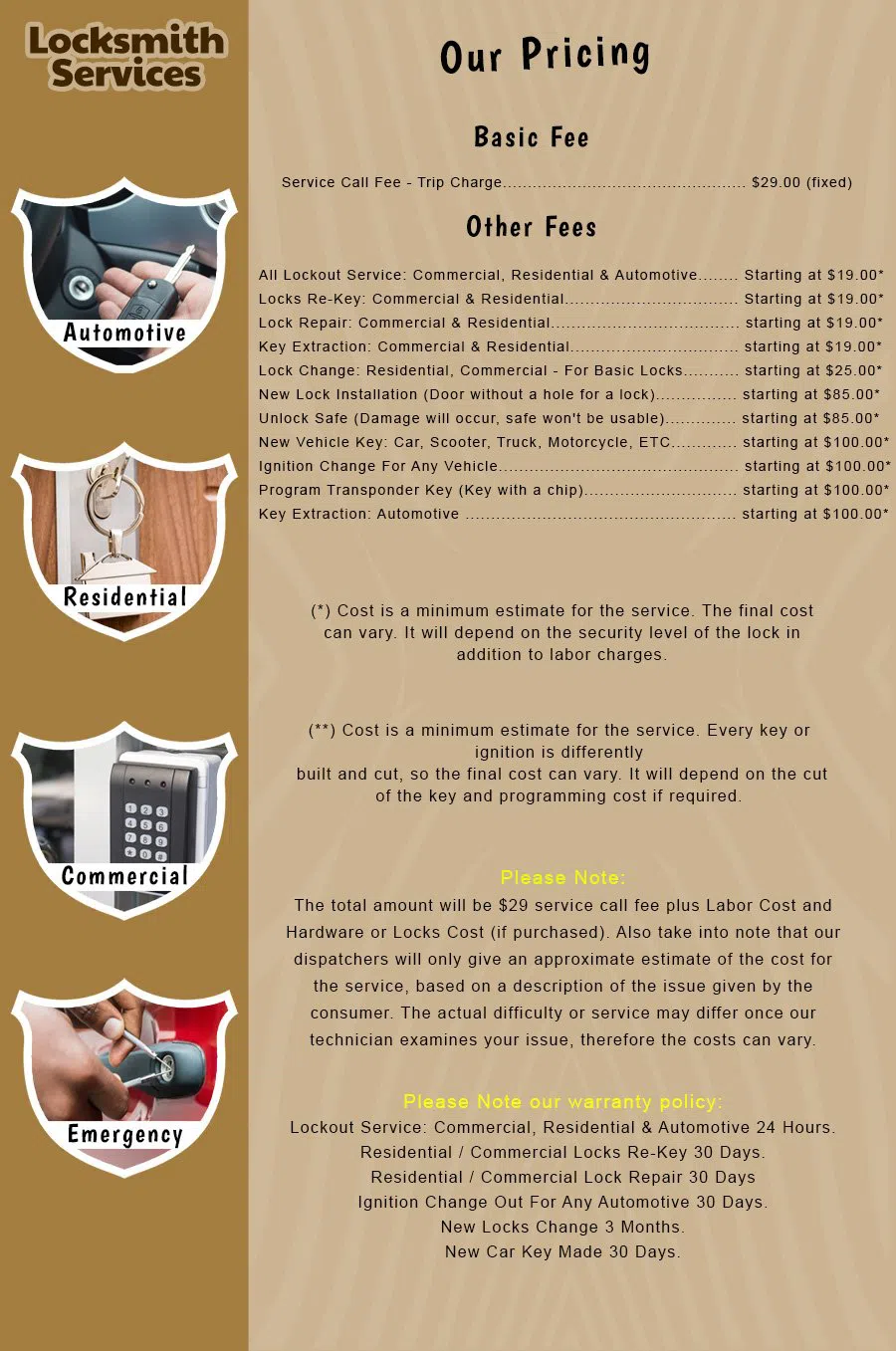 Halethorpe Lock And Key Halethorpe, MD 410-919-9410